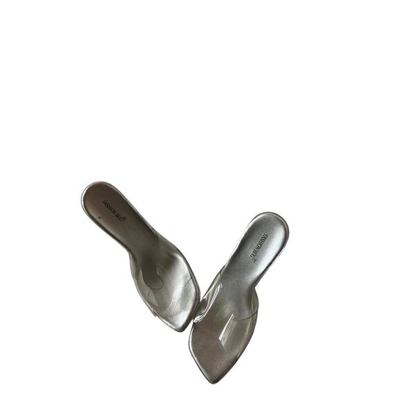 Fashion Bug Clear Y2K mules - Picture 1 of 4